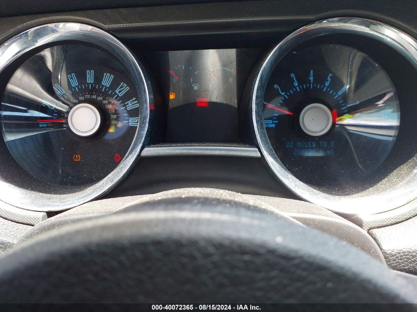 2012 Ford Mustang V6 VIN: 1ZVBP8AM6C5241621 Lot: 40072365