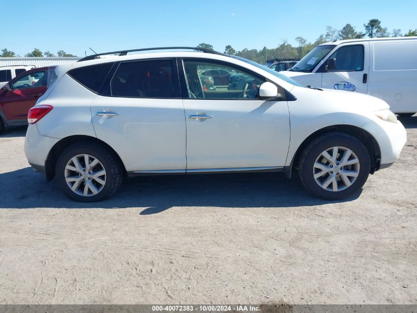 JN8AZ1MW8CW204419 2012 Nissan Murano Sl