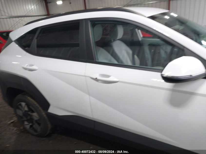 2024 Hyundai Kona Sel VIN: KM8HBCAB9RU152536 Lot: 40072432