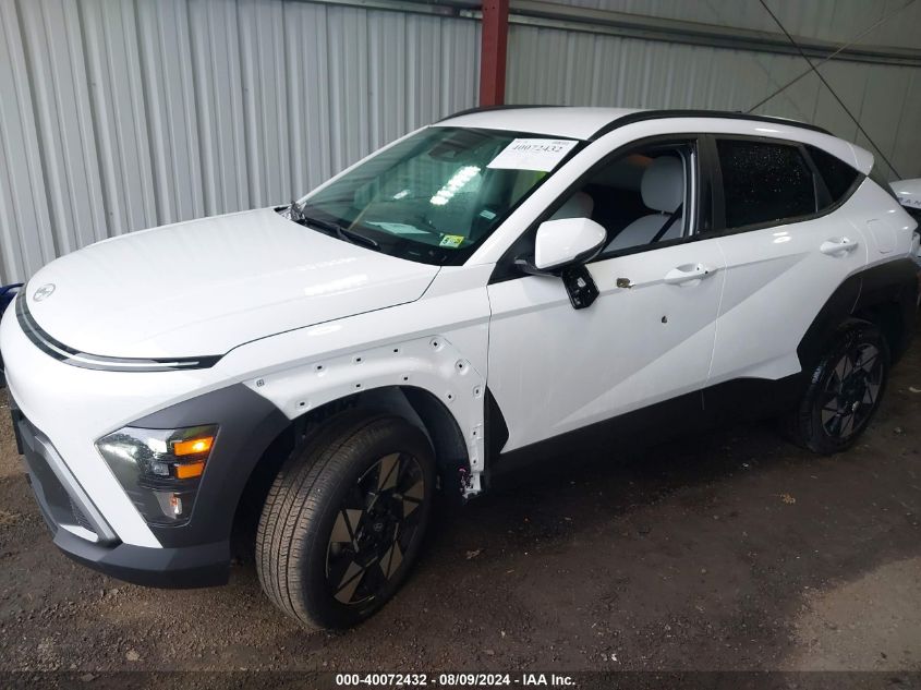 2024 Hyundai Kona Sel VIN: KM8HBCAB9RU152536 Lot: 40072432