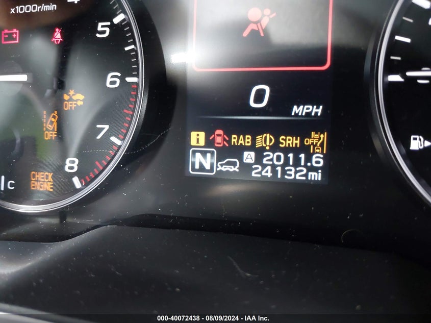 2024 SUBARU OUTBACK 2.4L H4   N(VIN: 4S4BTGND8R3161806