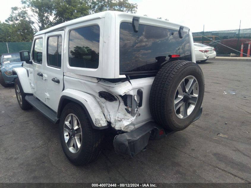 2020 Jeep Wrangler VIN: 1C4HJXEN1LW220780 Lot: 40072448