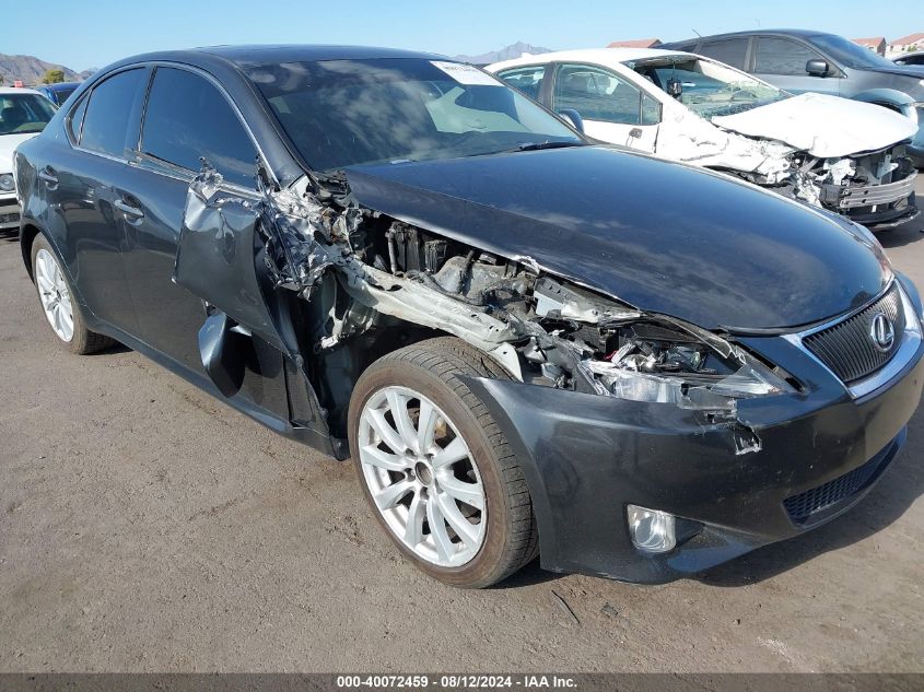 2008 Lexus Is 250 250 VIN: JTHBK262585078990 Lot: 40072459