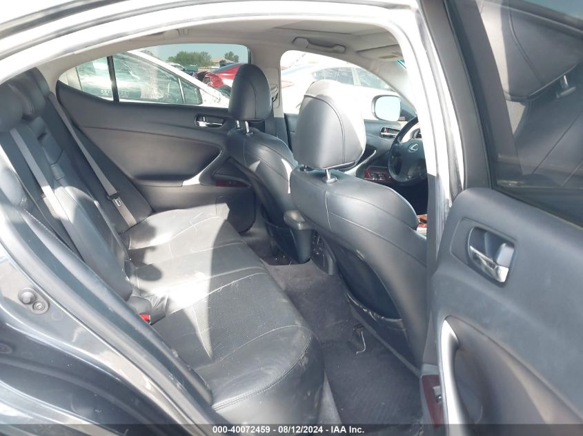 2008 Lexus Is 250 250 VIN: JTHBK262585078990 Lot: 40072459