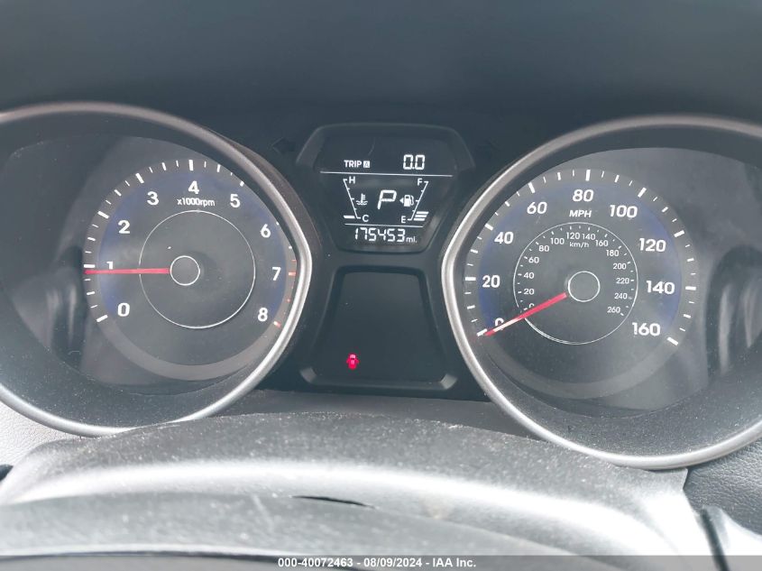 2014 Hyundai Elantra Se/Sport/Limited VIN: 5NPDH4AE8EH489107 Lot: 40072463