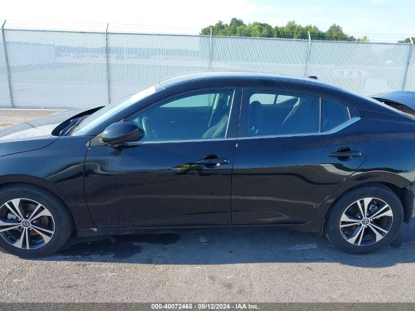 2022 Nissan Sentra Sv Xtronic Cvt VIN: 3N1AB8CV3NY320885 Lot: 40072465