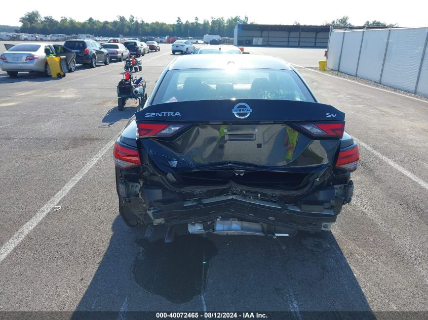 2022 Nissan Sentra Sv Xtronic Cvt VIN: 3N1AB8CV3NY320885 Lot: 40072465