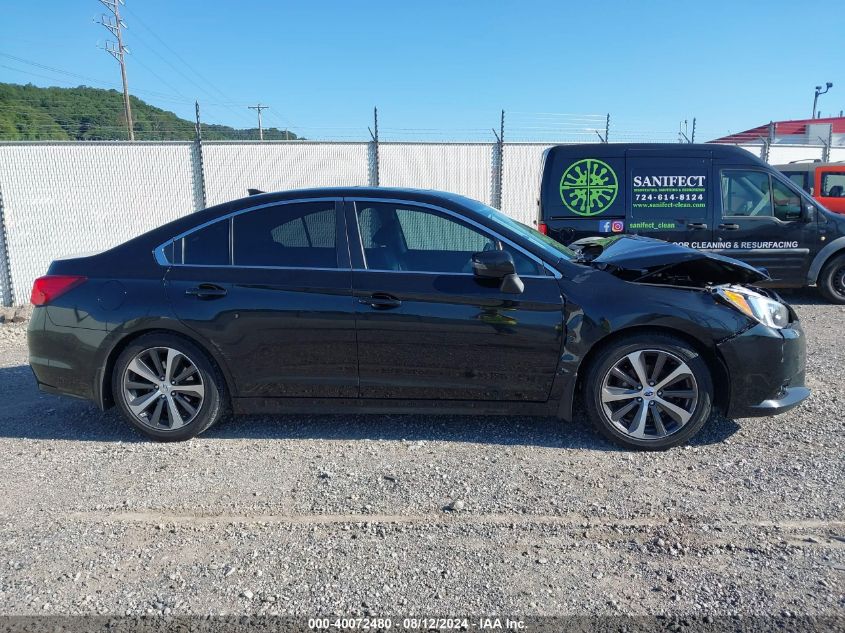 2016 Subaru Legacy 2.5I Limited VIN: 4S3BNAL61G3006219 Lot: 40072480