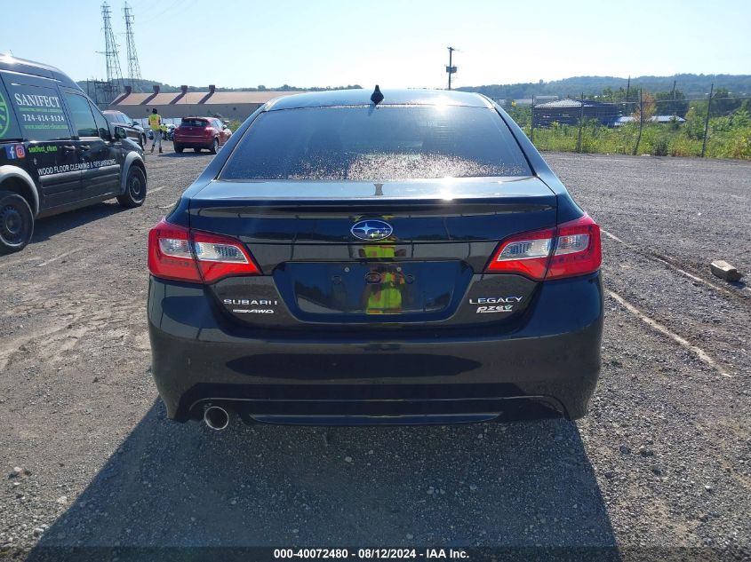 2016 Subaru Legacy 2.5I Limited VIN: 4S3BNAL61G3006219 Lot: 40072480