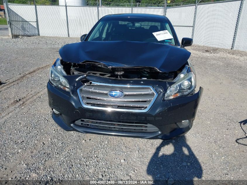 2016 Subaru Legacy 2.5I Limited VIN: 4S3BNAL61G3006219 Lot: 40072480