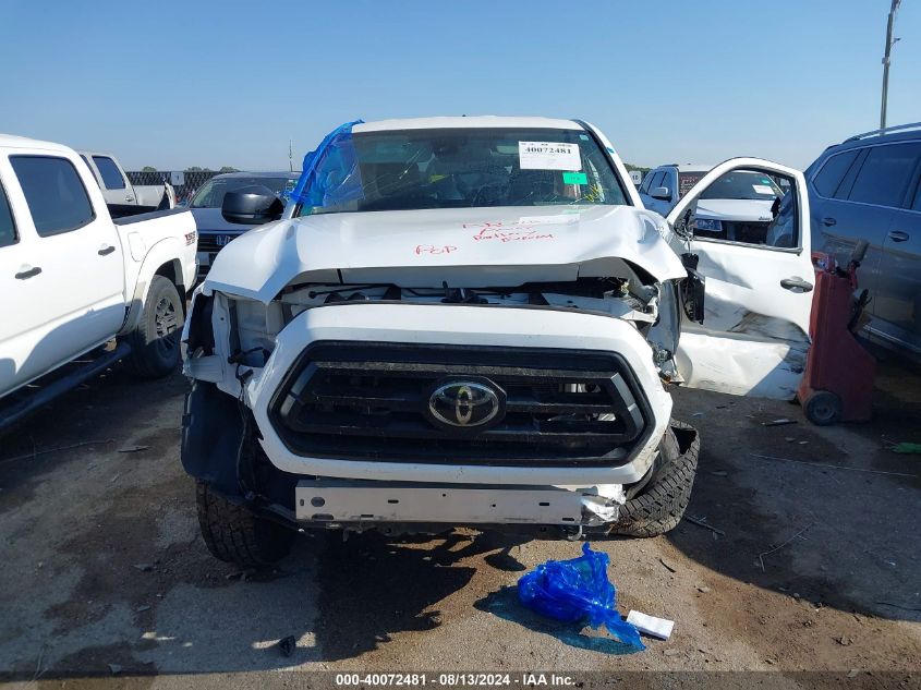 2020 Toyota Tacoma Sr VIN: 5TFRX5GN8LX177389 Lot: 40072481