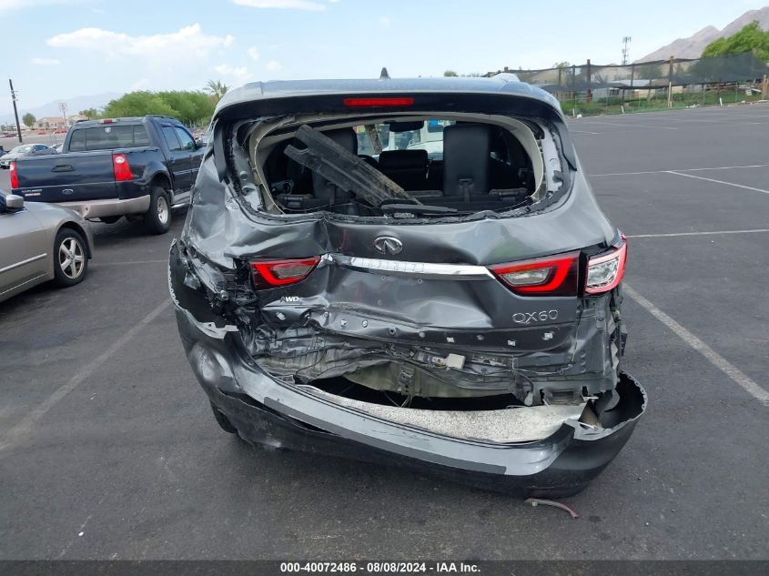 2019 Infiniti Qx60 Luxe VIN: 5N1DL0MM4KC548053 Lot: 40072486