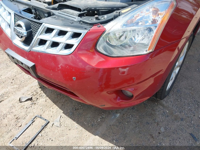 2013 Nissan Rogue Sv W/Sl Pkg VIN: JN8AS5MV6DW137940 Lot: 40072496