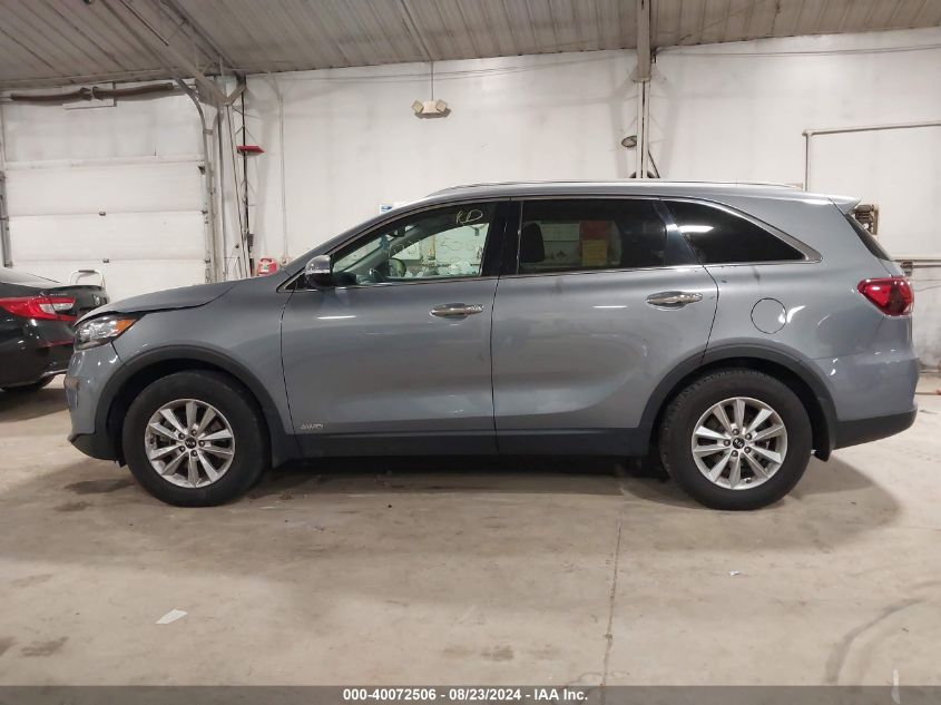 2019 KIA SORENTO 2.4L LX - 5XYPGDA3XKG603657