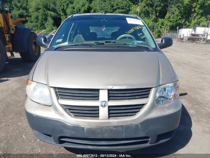 2005 Dodge Caravan Se VIN: 1D4GP25R15B421236 Lot: 40072512