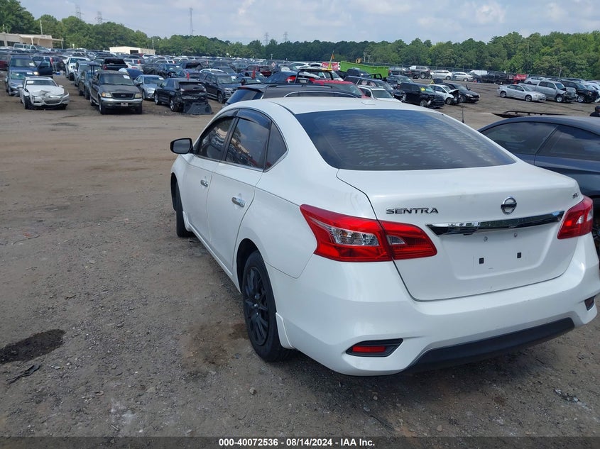 VIN 3N1AB7APXHL650264 2017 NISSAN SENTRA SV