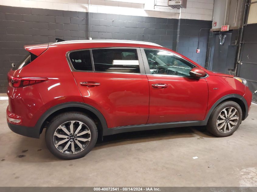 2017 Kia Sportage Ex VIN: KNDPNCAC1H7149871 Lot: 40072541