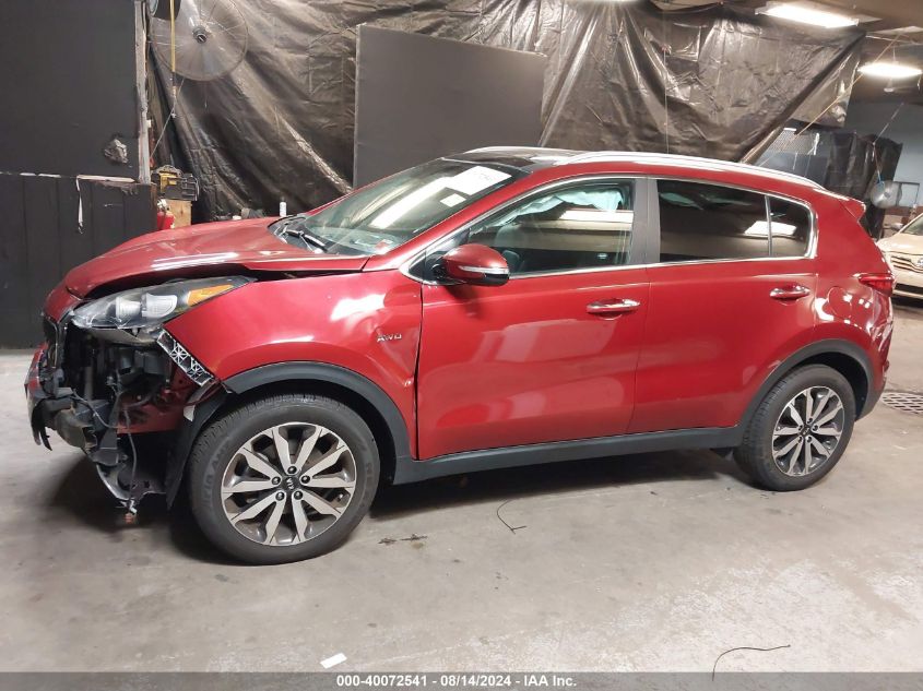 2017 Kia Sportage Ex VIN: KNDPNCAC1H7149871 Lot: 40072541