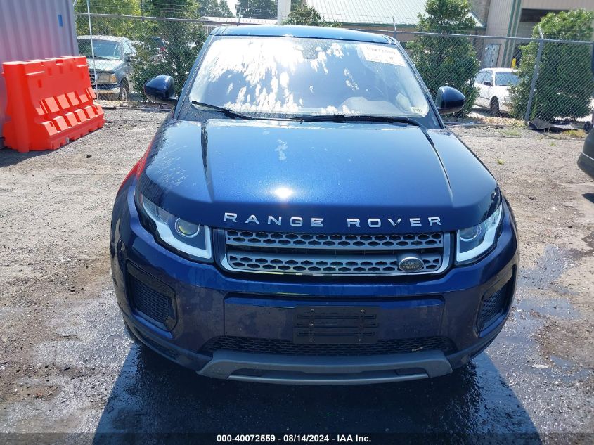 VIN SALVP2RX3JH305419 2018 LAND ROVER RANGE ROVER EVOQUE SE/SE PREMIUM