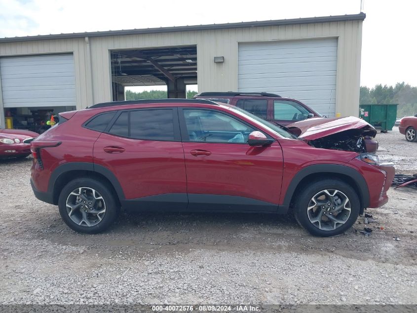 2024 Chevrolet Trax Fwd Lt VIN: KL77LHE22RC063981 Lot: 40072576