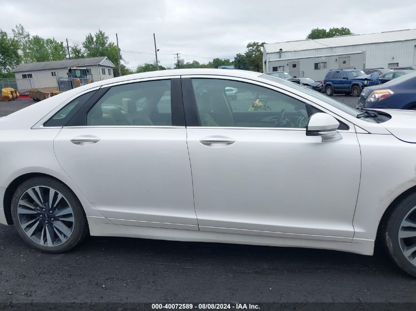 2017 Lincoln Mkz Reserve VIN: 3LN6L5F9XHR656900 Lot: 40072589