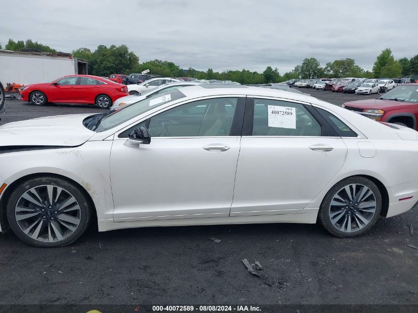 2017 Lincoln Mkz Reserve VIN: 3LN6L5F9XHR656900 Lot: 40072589