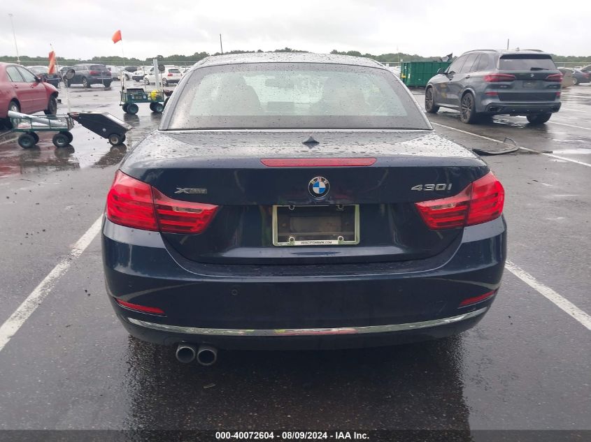 2017 BMW 430I VIN: WBA4U9C38H5H64029 Lot: 40072604