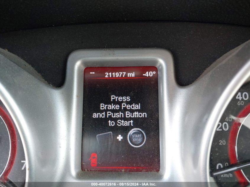 2012 Dodge Journey Sxt VIN: 3C4PDCBG8CT140884 Lot: 40072616