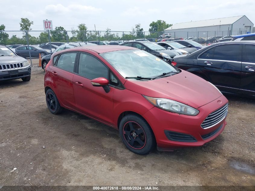 2016 Ford Fiesta Se VIN: 3FADP4EJ0GM107410 Lot: 40072618