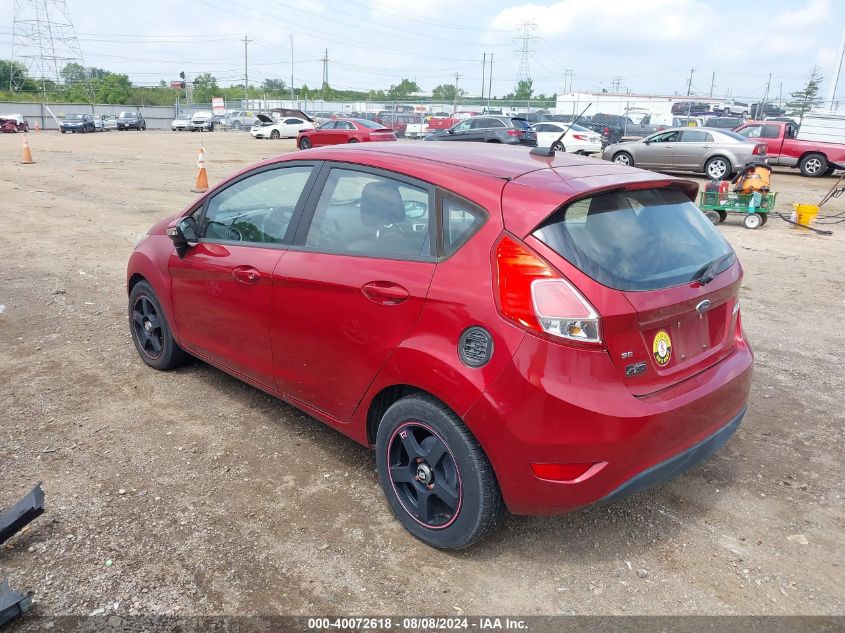 2016 Ford Fiesta Se VIN: 3FADP4EJ0GM107410 Lot: 40072618