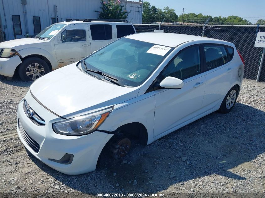 VIN KMHCT5AE8HU335227 2017 HYUNDAI ACCENT SE