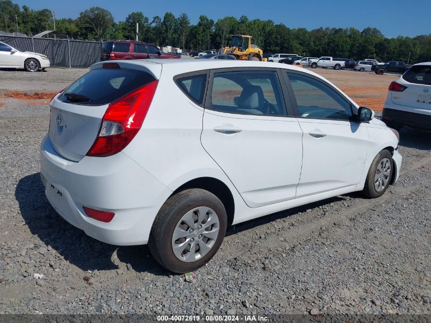 KMHCT5AE8HU335227 | 2017 HYUNDAI ACCENT