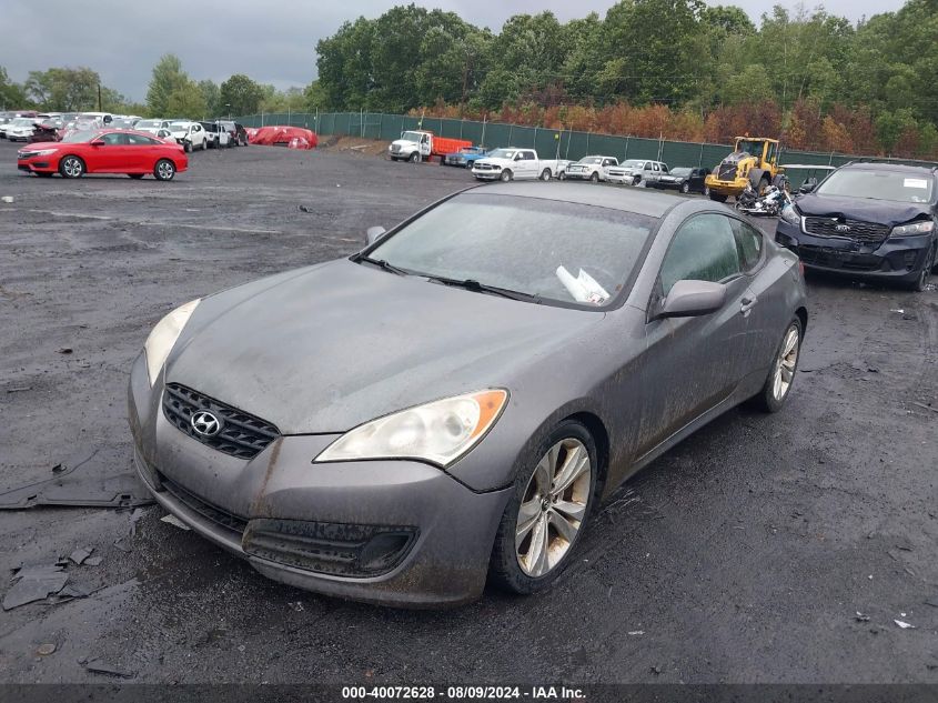 2010 Hyundai Genesis 2.0T VIN: KMHHT6KD9AU011145 Lot: 40072628