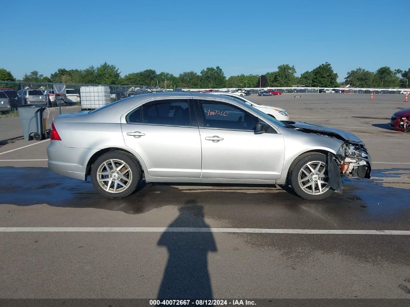 2012 Ford Fusion Sel VIN: 3FAHP0JG8CR256892 Lot: 40072667