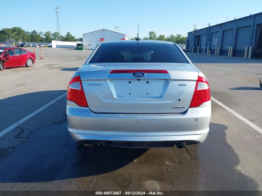 2012 Ford Fusion Sel VIN: 3FAHP0JG8CR256892 Lot: 40072667