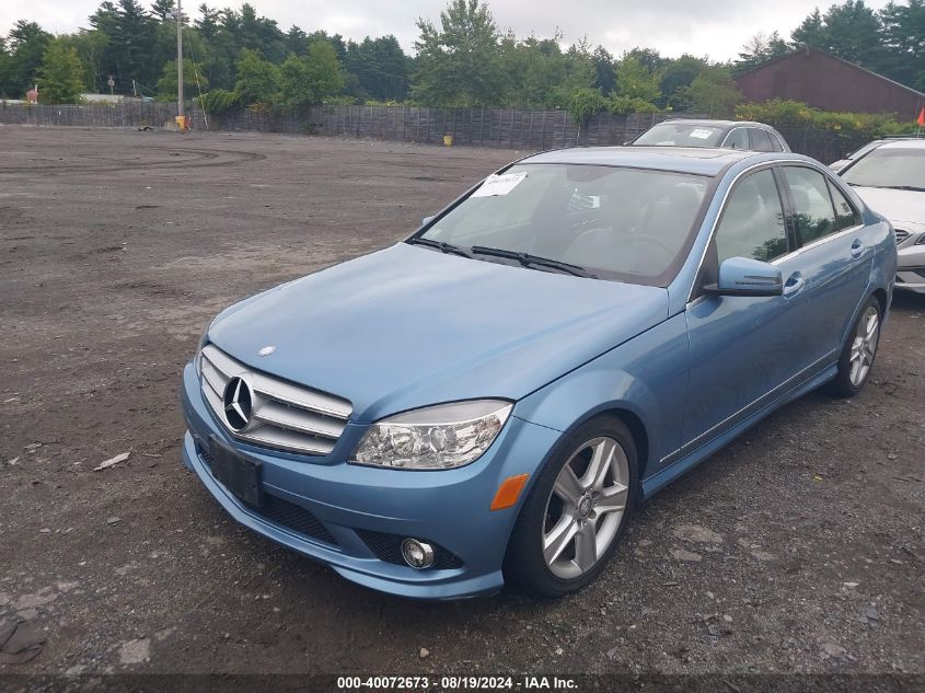2010 Mercedes-Benz C 300 Luxury 4Matic/Sport 4Matic VIN: WDDGF8BB9AF410584 Lot: 40072673