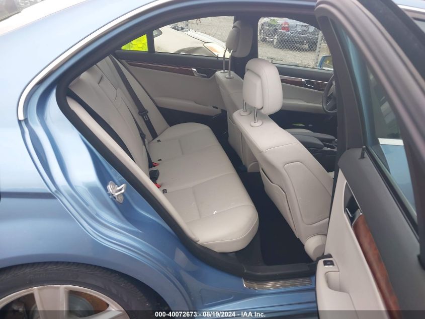 2010 Mercedes-Benz C 300 Luxury 4Matic/Sport 4Matic VIN: WDDGF8BB9AF410584 Lot: 40072673