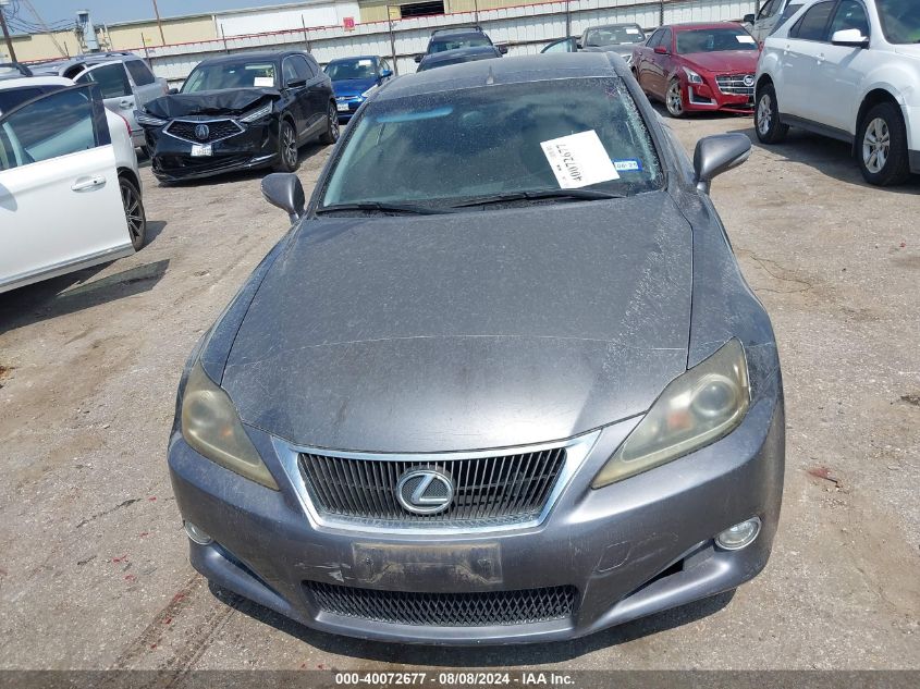 2012 Lexus Is 250C VIN: JTHFF2C23C2525904 Lot: 40072677