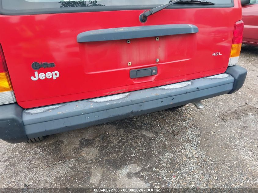 1997 Jeep Cherokee Se VIN: 1J4FJ28S4VL584556 Lot: 40072755