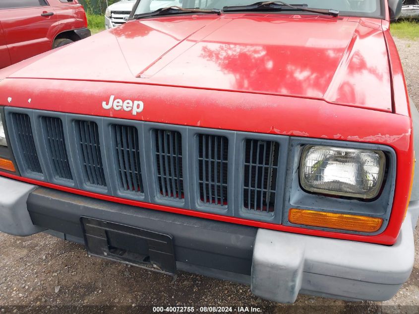 1997 Jeep Cherokee Se VIN: 1J4FJ28S4VL584556 Lot: 40072755