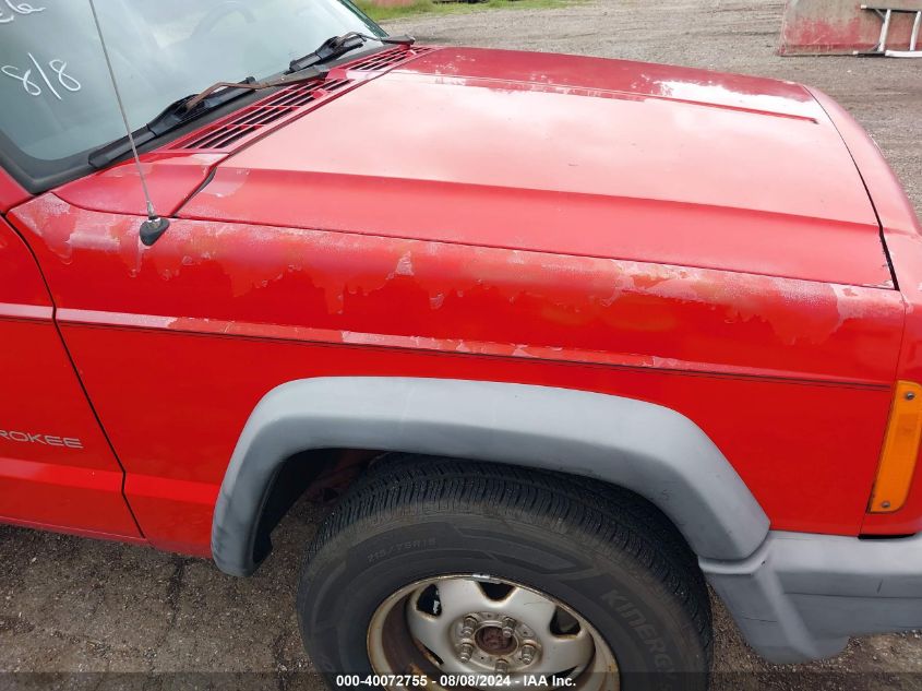 1997 Jeep Cherokee Se VIN: 1J4FJ28S4VL584556 Lot: 40072755