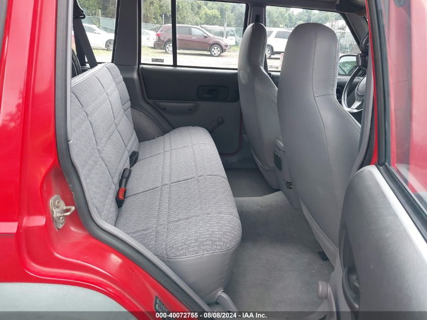 1997 Jeep Cherokee Se VIN: 1J4FJ28S4VL584556 Lot: 40072755