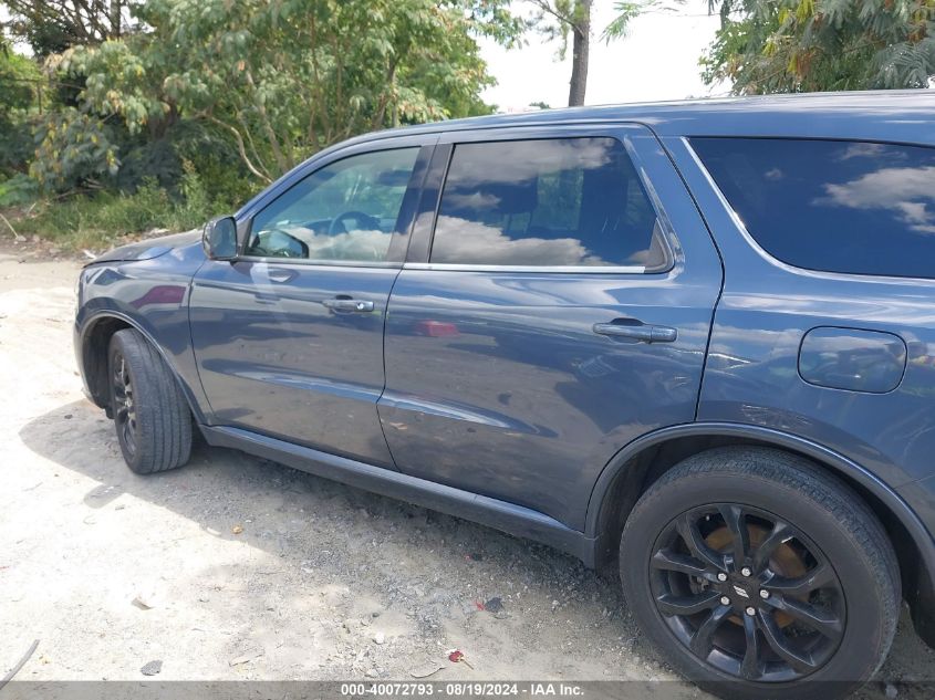 2019 Dodge Durango Gt Awd VIN: 1C4RDJDG3KC717857 Lot: 40072793