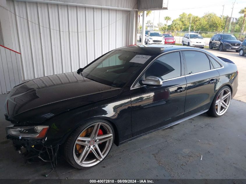 2014 Audi S4 3.0T Premium Plus VIN: WAUBGAFL6EA034079 Lot: 40072810