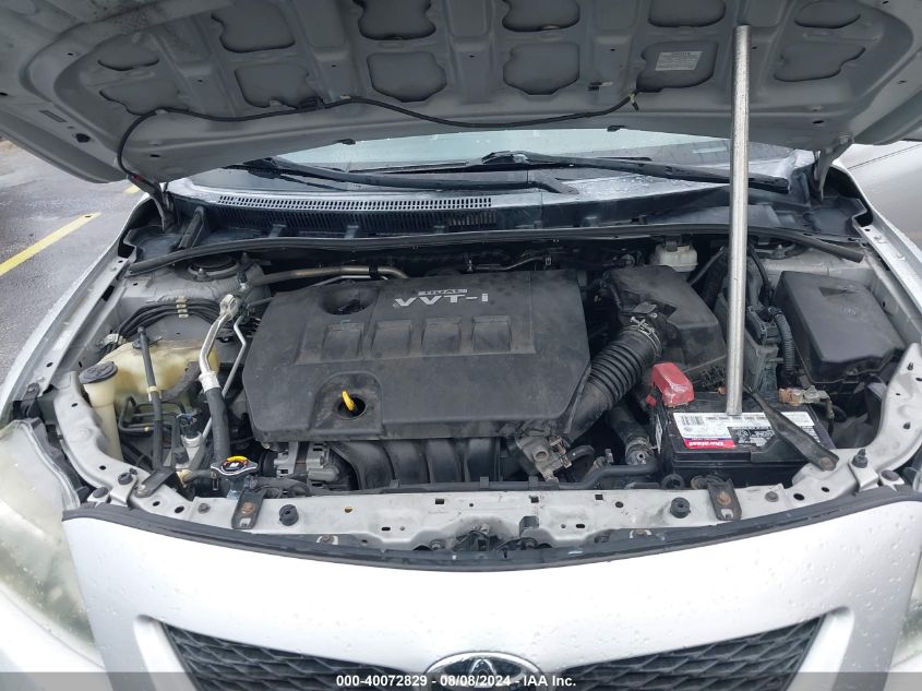 2010 Toyota Corolla S VIN: 1NXBU4EE2AZ383521 Lot: 40072829