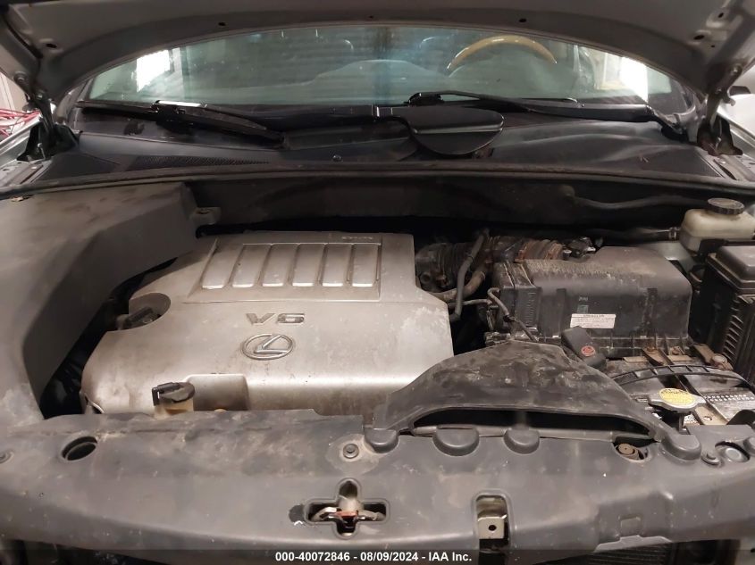 2009 Lexus Rx 350 350 VIN: 2T2HK31UX9C099067 Lot: 40072846