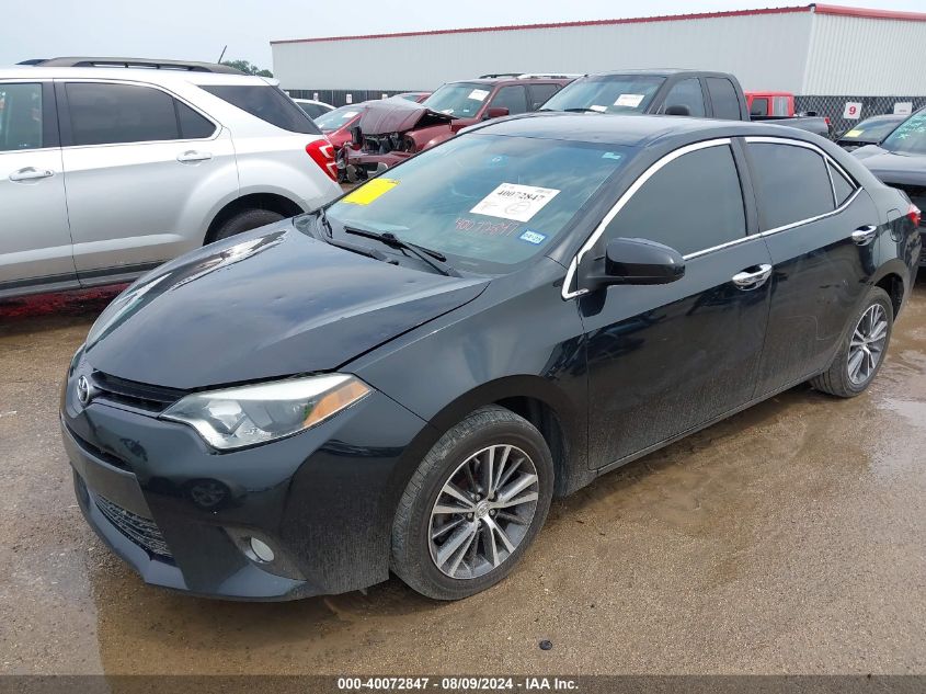 2016 Toyota Corolla Le Plus VIN: 5YFBURHEXGP465841 Lot: 40072847