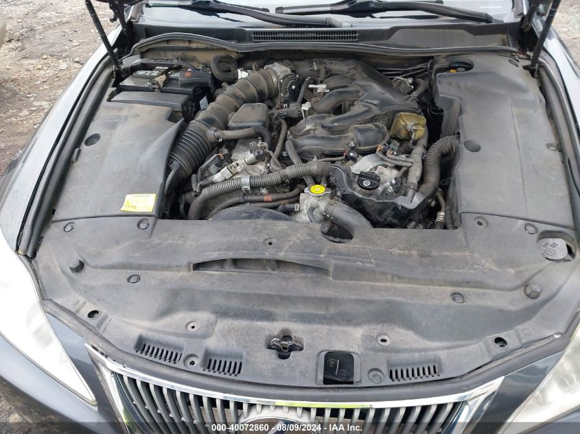 2009 Lexus Is 250 VIN: JTHBK262392082829 Lot: 40072860