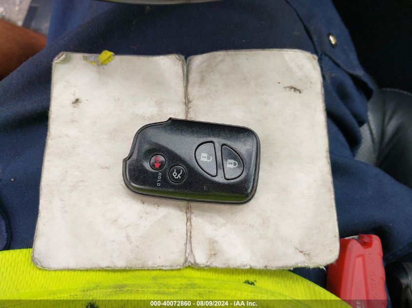 2009 Lexus Is 250 VIN: JTHBK262392082829 Lot: 40072860