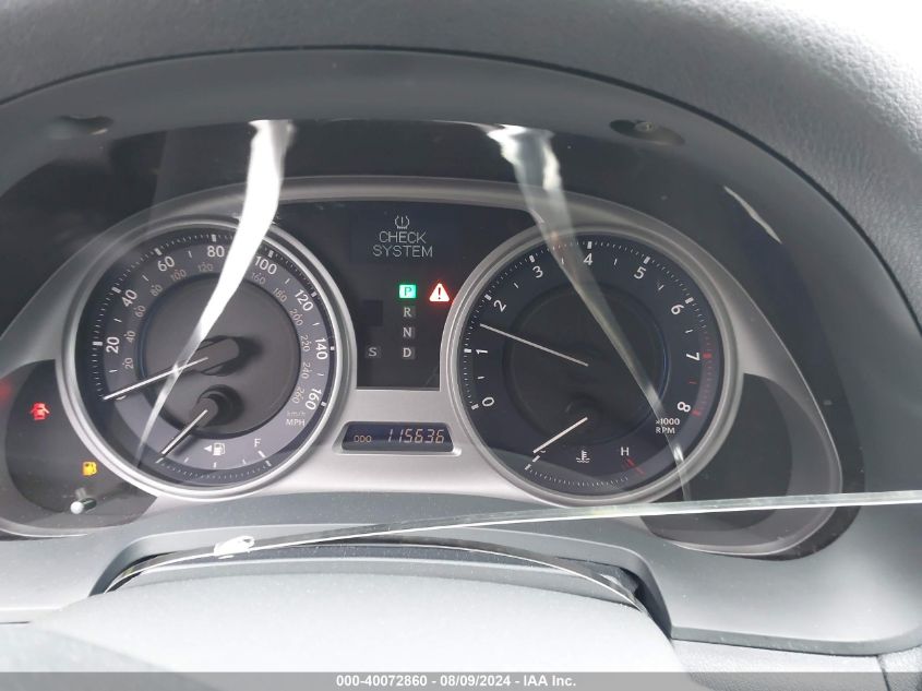 2009 Lexus Is 250 VIN: JTHBK262392082829 Lot: 40072860